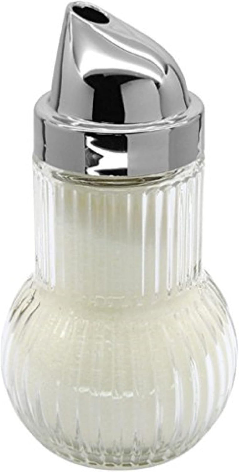 FACKELMANN 46907 Suikerdispenser Rubin, suikerstrooier, glas met chromen capsule