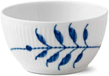 Mega-asbak van blauw-wit porselein, 10 cl, handgeschilderd, 1017342