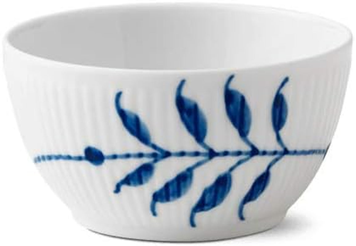 Mega-asbak van blauw-wit porselein, 10 cl, handgeschilderd, 1017342