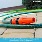 CELLFAST sproeierset, tuinsproeier, gazonsproeier voor bloemen en planten, Quick Connect, zuinig