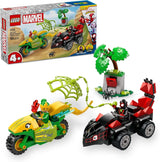 LEGO Marvel actieplezier met spin en electro in hun dino-speedsters, bouwbare superheldenauto voor jongens en meisjes vanaf 4 jaar, heldenset met speelgoedauto, Spidey en zijn supervrienden 11198 Bouwsets Beuche in LEGO-Store Standaard titel