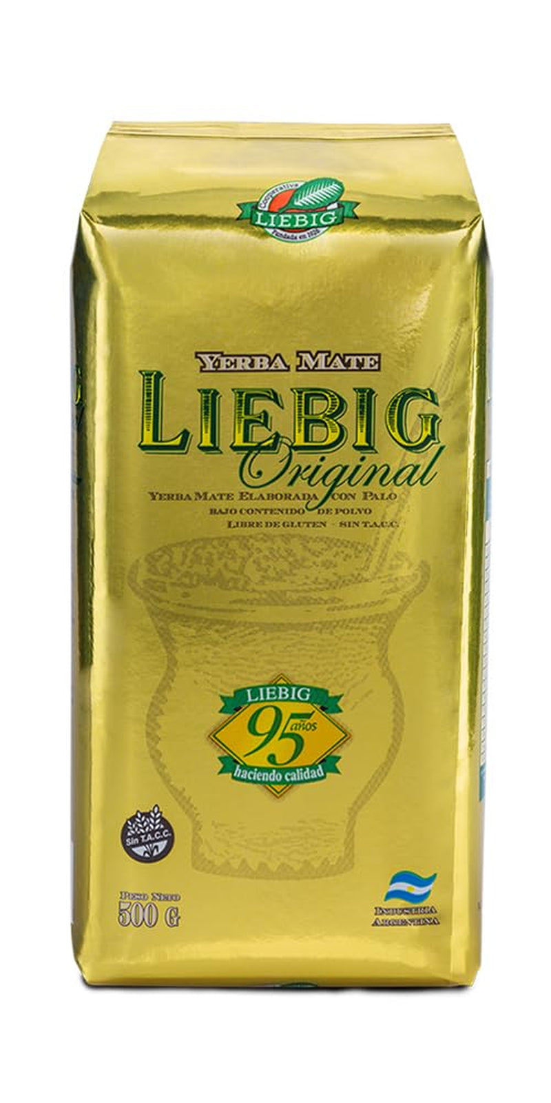Liebig Original 500G - Mate Thee uit Argentinië met stukjes stengel