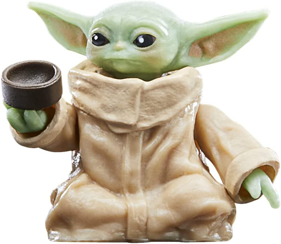 Star Wars Hasbro Black Series Grogu, The Mandalorian Zu-figuur, Geschikt voor verzamelbare actiefiguren van 15 cm, Voor kinderen vanaf 4 jaar, Multi, F4357 Actiefiguren Naty Shop