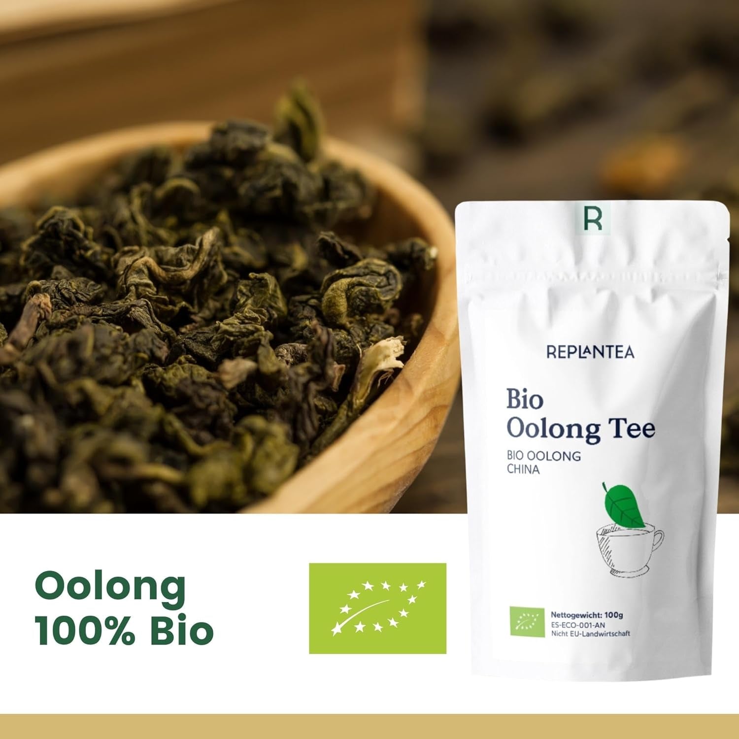 Bio Oolong Thee 100 G (50 kopjes) | Stropdas Guan Yin Oolong Thee HERPLANTEREN