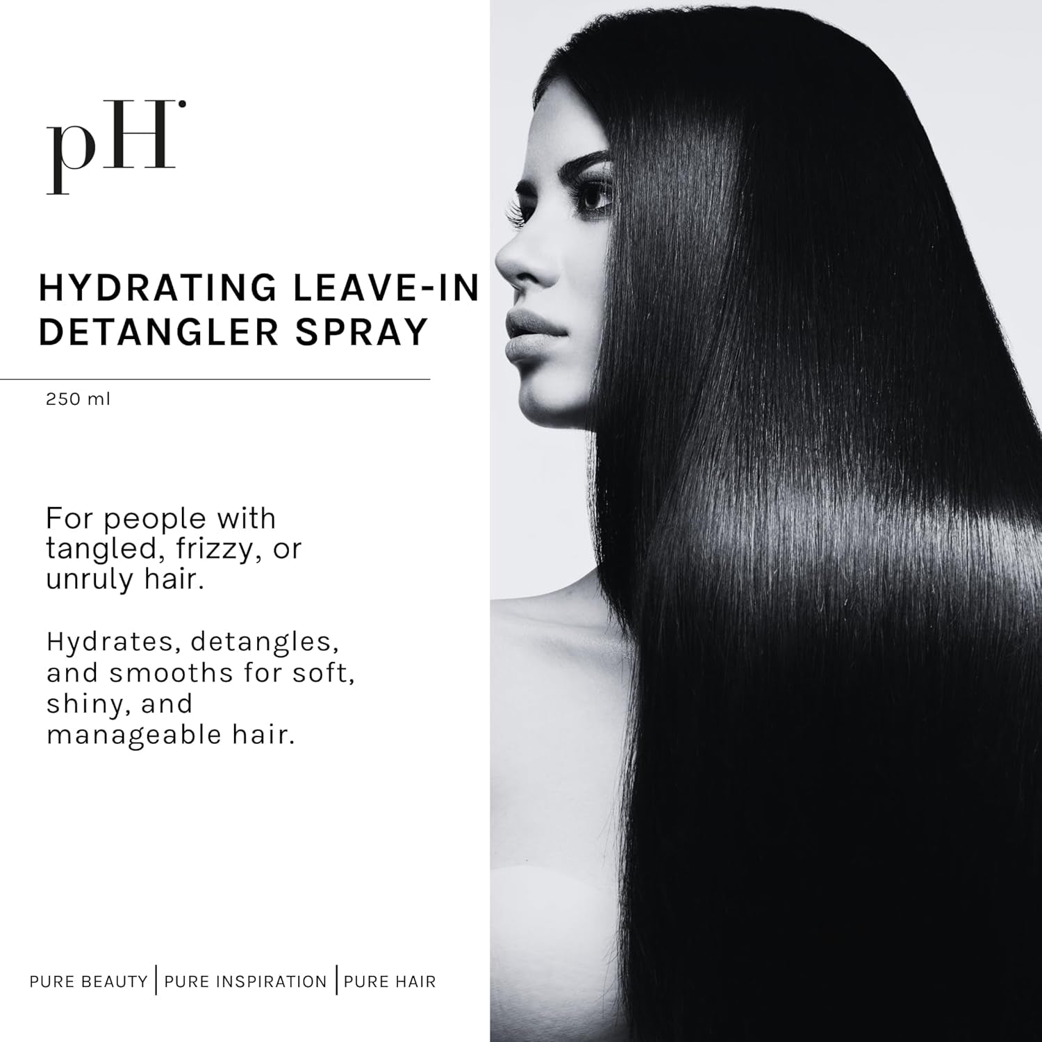 Ontwarrende haarproducten zonder spoelen met hydraterende pH 250 ml Ontwarrende haarproducten Naty Shop