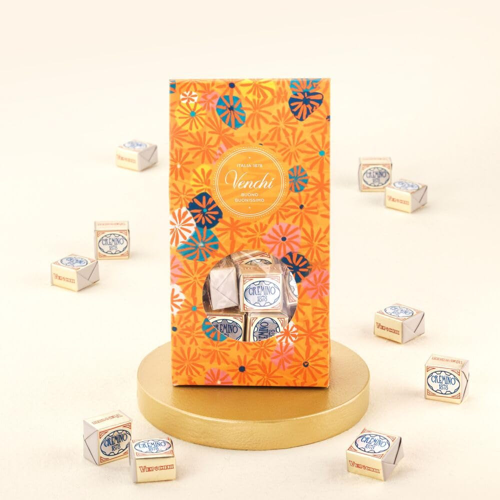 Venchi – Murrine Collection – Cremino 1878 Chocolade Geschenkdoos, 300g – Met PGI Piemontese Boshazelnoten – Gianduia – Cadeau-idee – Glutenvrij