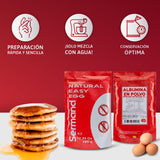 Eiklarpulver (350g) | Getrocknetes Eiklar Pulver | Eialbumin voor Backen & Kochen | Ohne Zusatztoffe | Lactosevrije verpakking met ritssluiting