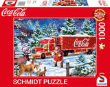 Schmidt Spiele 57598 Coca Cola Kersttruck 1000 stukjes puzzel Naty Shop standaardtitel