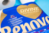 Renova Renova Divine Perfection toiletpapier, 42 rollen, premium toiletpapier, 4-laags, ultrazacht, extra sterk, dik, zacht en absorberend, FSC-gecertificeerd papier, 4400G