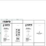 Saro espressomachine met rond filter - 6,75 L / 40 kopjes - RVS - zet- en warmhoudfunctie - veiligheidskraan - kijkglas - 1,5 kW - model SAROMICA 6005