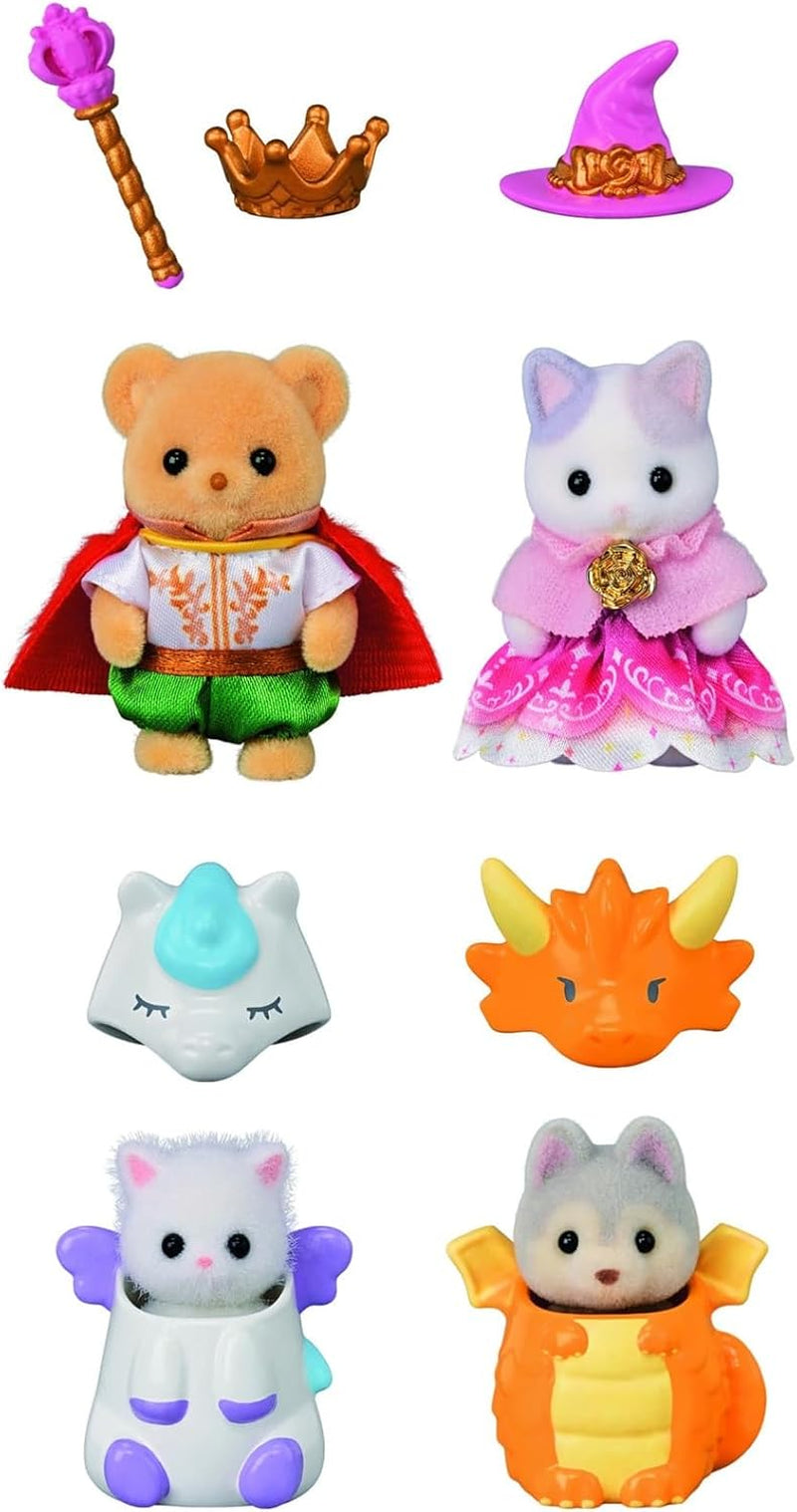 Sylvanian Families 5842 Baby Fantasy Friends-set, dierenspeelset, speelgoed voor 3 jaar en ouder