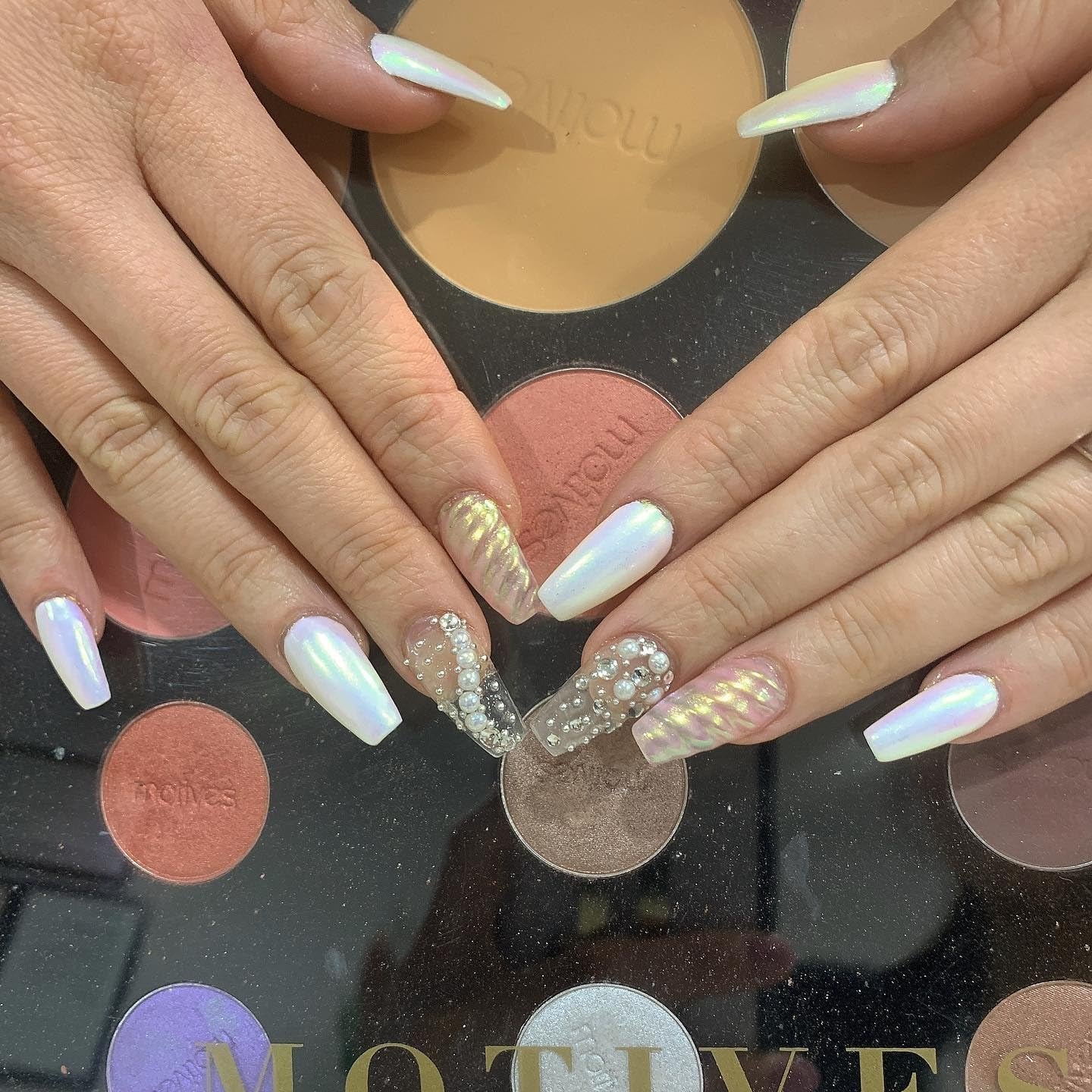 GZMAYUEN Chrom Pulver Für Nägel 6 Farbe Mirror Chrome Nagelpoeder Pigmentpoeder Nail Art