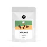 Italo Disco-espresso | 250g Bohne-gans | eerlijk en duurzaam | frisch geröstet | 100% Arabica Koffiebohnen | koffiespecialiteit | 19gram Kaffeerösterei