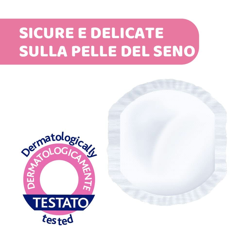 Chicco Acterielle Natural Feeling zoogcompressen, 30 stuks Voedings- en borstvoedingsaccessoires Bebe Naty Shop