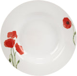 Serviesset voor 6 - 18-delig - Porseleinen serviesset - Witte serviesset - Kom en bordenset - Modern servies - Borden - Serviesgoed - Serviesset voor 6 personen