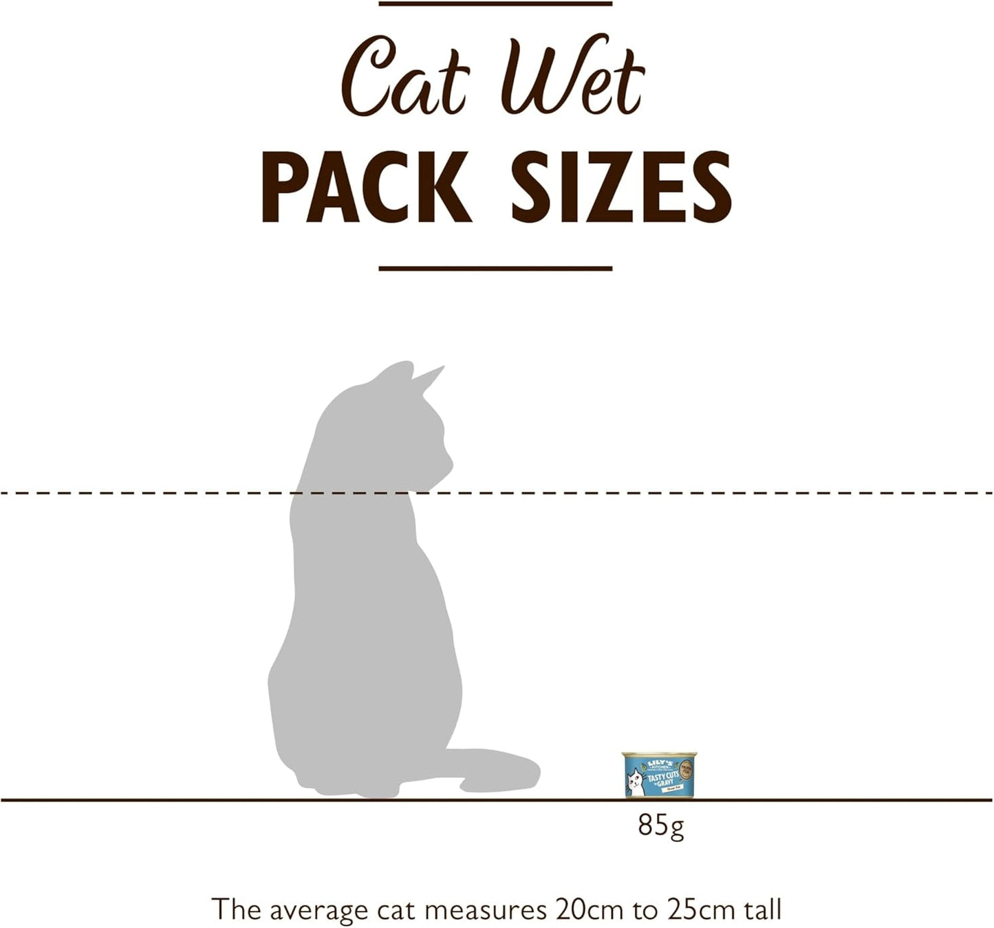 Lily's Kitchen Fish Tasty Cuts Nat kattenvoer - 24 stuks (24 x 85 g) Heerlijke stukjes vis in saus voor katten
