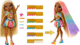 Rainbow High Haarkrijt & Stylingpop - Meline - 28 cm regenboog en goud wasbare haarkrijtpop, kleuren, stylen, spelen, uitspoelen en herhalen, voor kinderen van 4-12 jaar