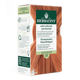 Permanente haarverfgel 6N Donkerblond - 170 ml I Ammoniakvrij, 100% grijze haardekking Ik getest op een gevoelige huid, met 8 plantenextracten Naty Shop Haarverf 8R Licht Koperblond