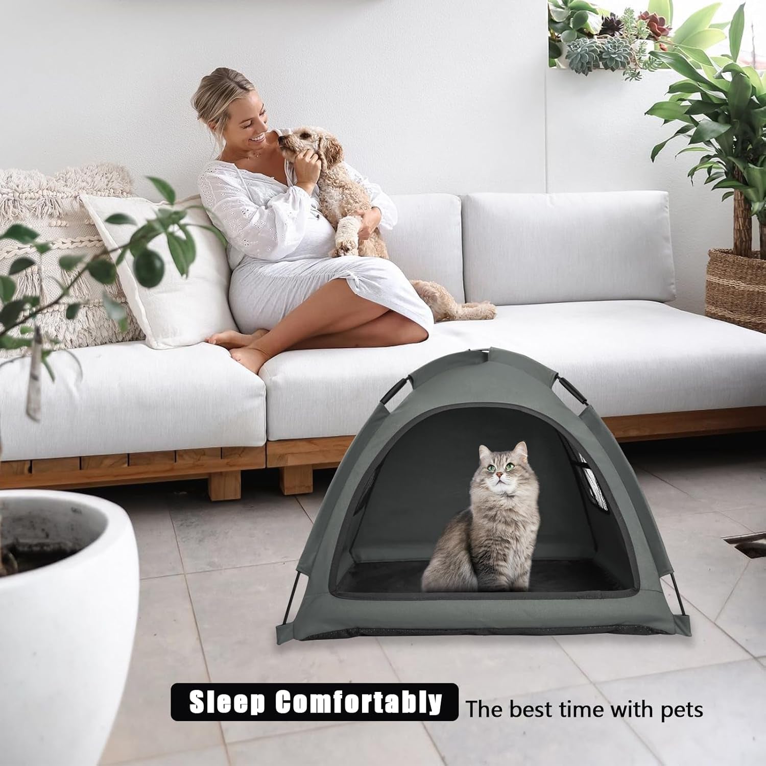 Dekens en meubels, Huisdieren, Grotten & Huizen, Katten, Kattenbedden, Katten - bedden, matrassen