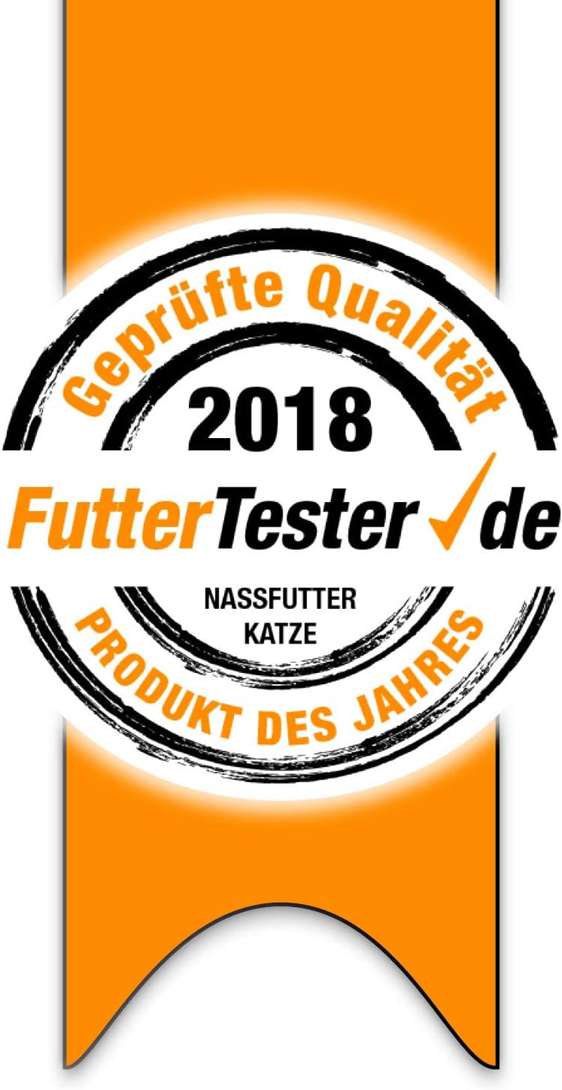 MjAMjAM - Premium Natvoer voor katten - Gemengd pakket I - Kip, Rundvlees, Harten, 6 stuks (6 x 200 g), graanvrij met extra vlees