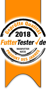 MjAMjAM - Premium Natvoer voor katten - Gemengd pakket I - Kip, Rundvlees, Harten, 6 stuks (6 x 200 g), graanvrij met extra vlees