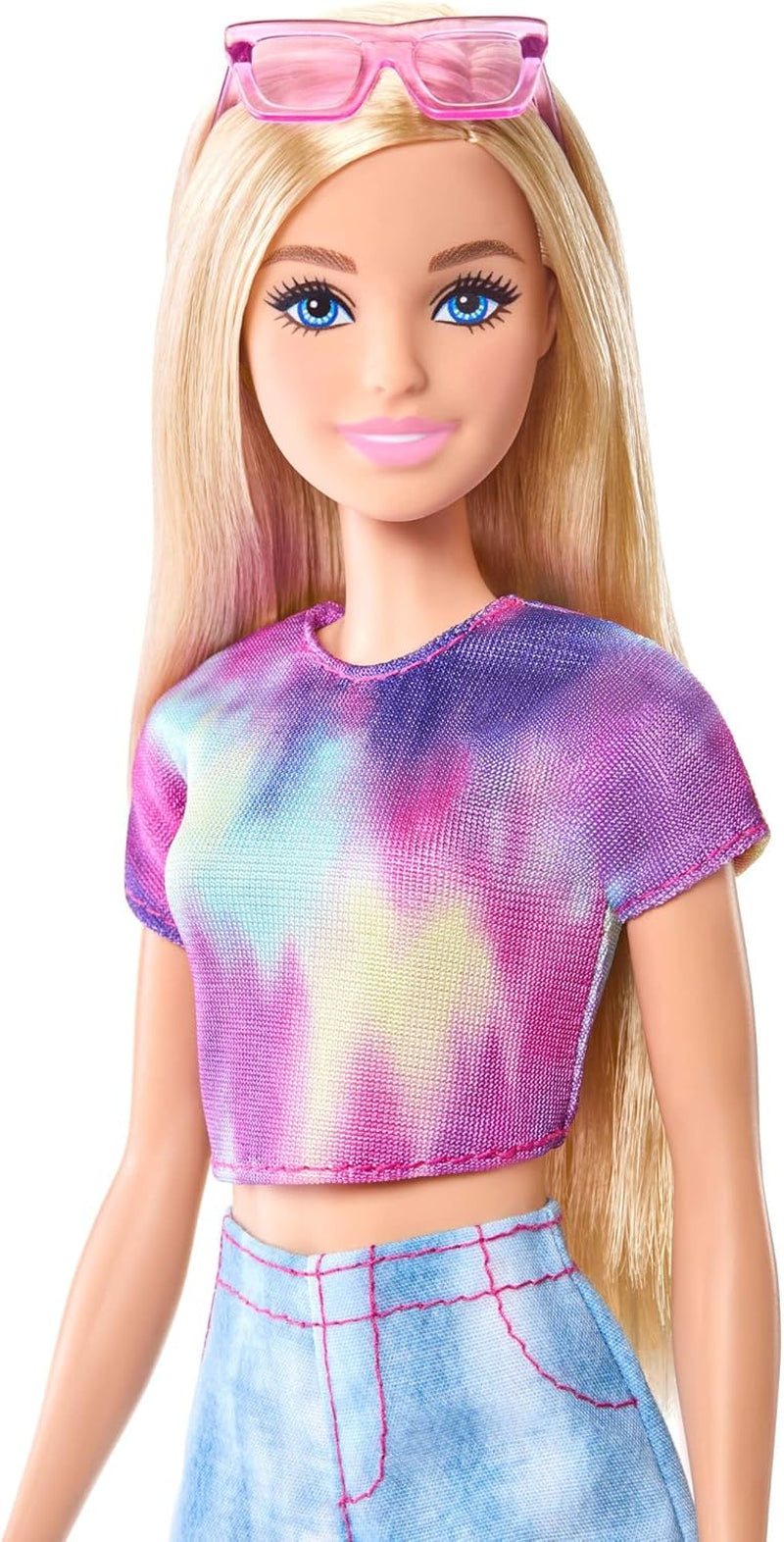 Barbie Mysteries: Malibu Beach Detectives-pop met kenmerkende outfit en accessoires, inclusief zonnebril, JFV63