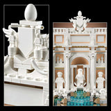 LEGO Architecture Trevifontein - Model van een monument in Rome met minifiguren sculpturen - verzamelstuk voor kantoor en woonkamer - cadeau voor volwassenen en architectuurliefhebbers 21062 Bouwsets Besuche den LEGO-Store