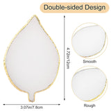 Resin Nail Art Palette Blatt Form Nail Art Werkzeuge Kit Nail Gel Polish Kleuren Palet voor DIY Nail Art Make-Up Nagel Decoratie Zubehör