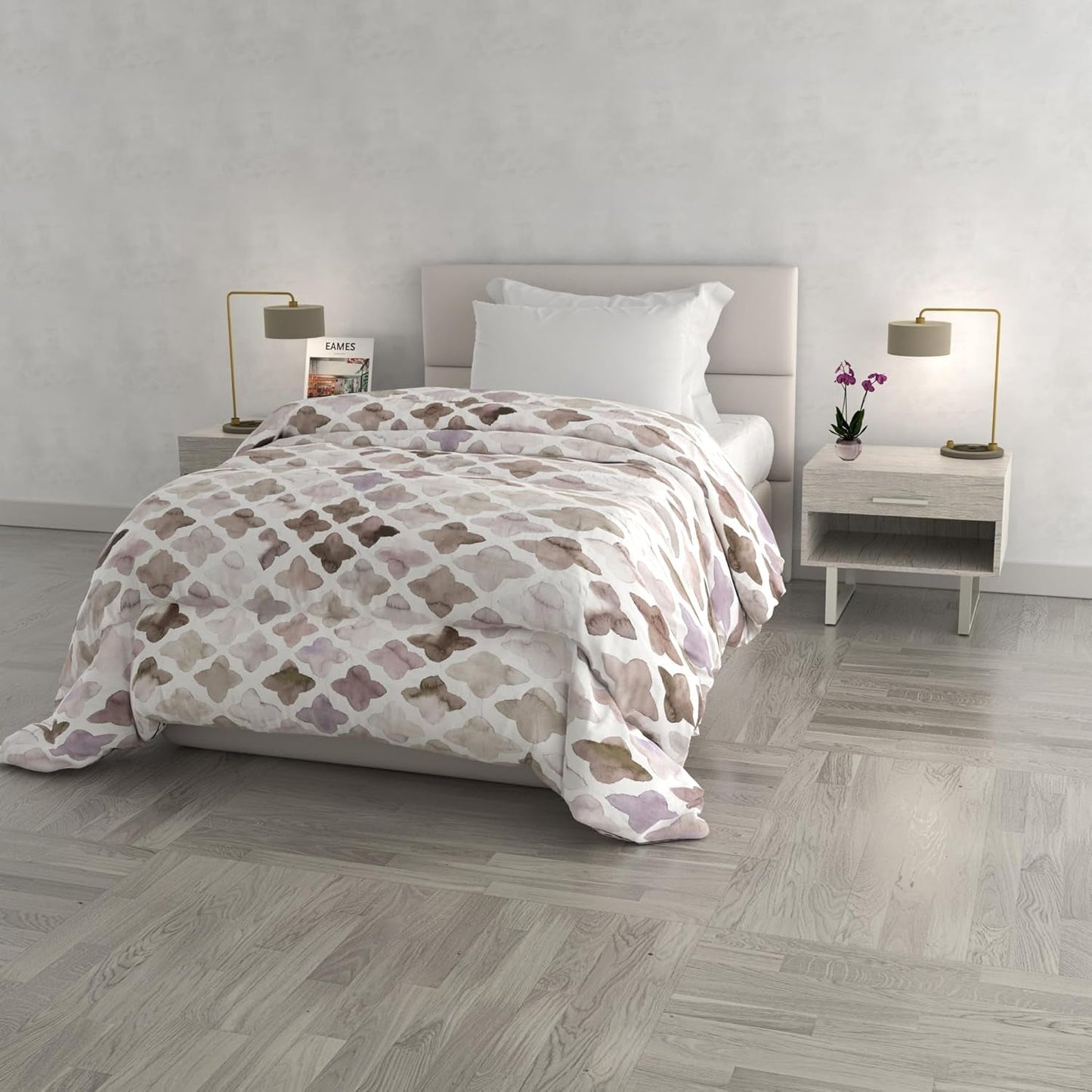 Modieus winterdekbed, Florence, 260X260Cm Dekbedden en dekbedden Naty Shop Florence 220X260Cm