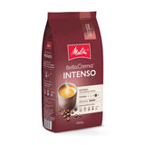 Melitta BellaCrema Intenso Whole Kaffee-Bohnen 1kg, ungemahlen, Kaffeebohnen für Kaffee-Volautomat, kräftige Röstung, geröstet in Deutschland, Stärke 4