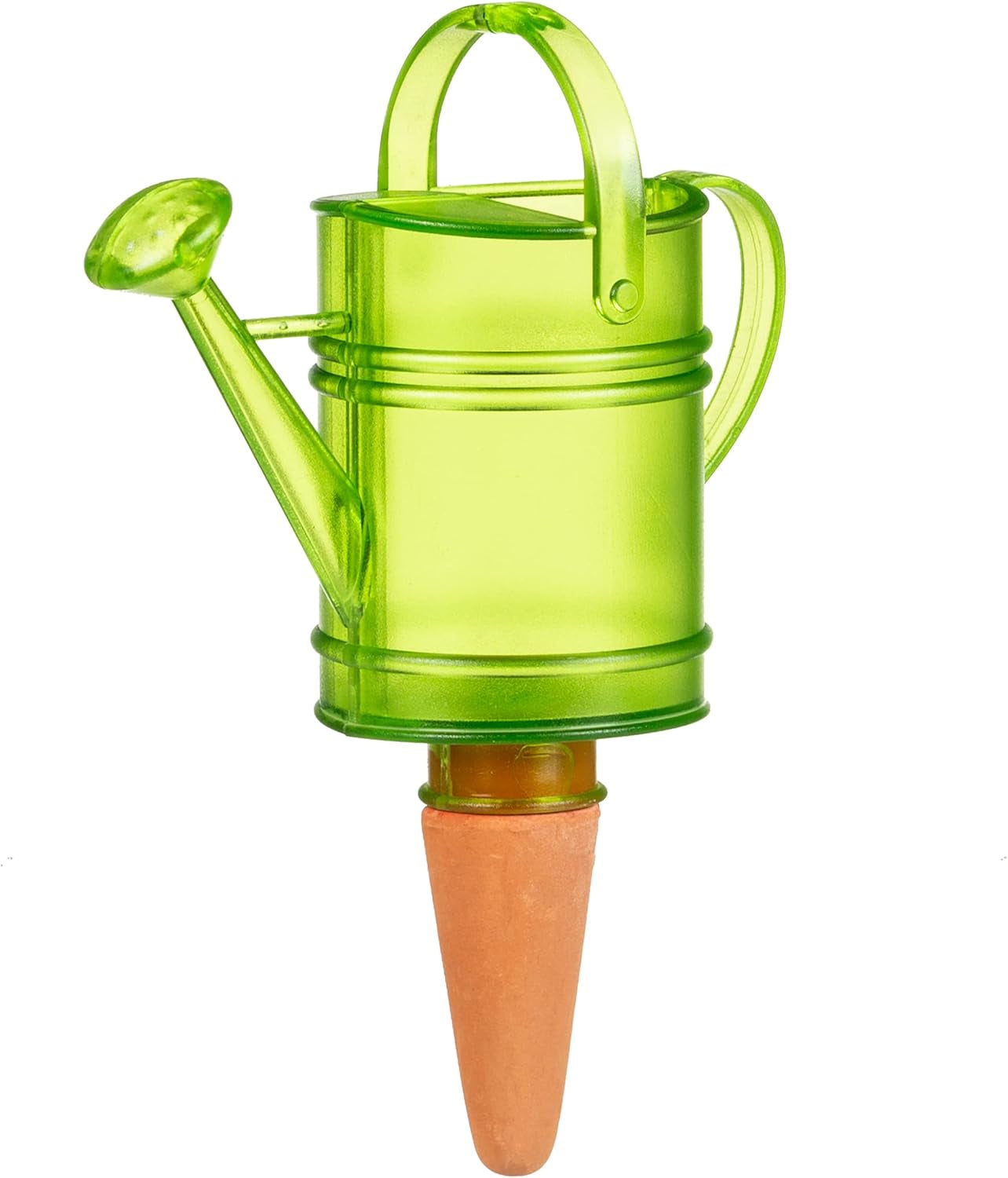 Scheurich Nelly M, kunststof watertank, kleur: Nelly M, groen, 13 cm breed, 7 cm diep, 22 cm hoog, inhoud 0,2 l.