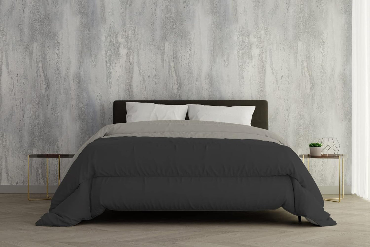 Italy Bedding Winterdekbed, lichtgrijs/donkergrijs, 2 plaatsen, 250 X 200 Cm Dekbedden en dekbedden Naty Shop Lichtgrijs/donkergrijs 250 X 200 Cm