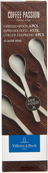 Villeroy And Boch - Coffee Passion espressolepelset, 4-delig, 10 cm, roestvrij staal 18/10 Keuken Naty Shop