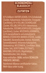 Dr. Oetker Vitalis Chocolade Muesli Classic: Ontbijtmuesli met melk- en pure chocolade, verpakking van 7 (7 x 600 g)