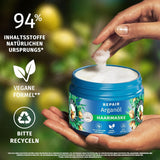 Herbal Essences Haarherstelmasker met arganolie 300ml. Van beschadigd haar naar gladder en glanzender haar. Intensieve zorg. Met ingrediënten van natuurlijke oorsprong. Veganistisch Naty Shop haarmasker