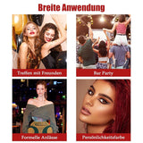 Haarlakkleur, Tijdelijke rode haarverfspray, Gekleurde rode haarverf, Wasbare haarverf, Levendig rode haarkleurspray, Instant haarverf, Carnavalshaarverf, Halloween, Cosplay, Feesthaarverf Naty Shop