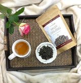 MILKY OOLONG 100G, premium Oolong thee met groene thee karakter, semi-gefermenteerde losse groene thee, Teaclub Groene Thee Losse Bladeren
