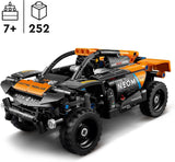 LEGO Technic NEOM McLaren Extreme E racewagenset, motorspeelgoed voor kinderen, bouwbare windwagen, technisch cadeau voor jongens en meisjes vanaf 7 jaar 42166 Bouwsets Besuche in LEGO-Store