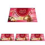 Lindt-chocolade | FIORETTO Zabaione cadeauset | 138g | 6 melkchocoladepralines met Zabaione-truffelvulling en knapperige topping, alcoholhoudend | Chocolade geschenk