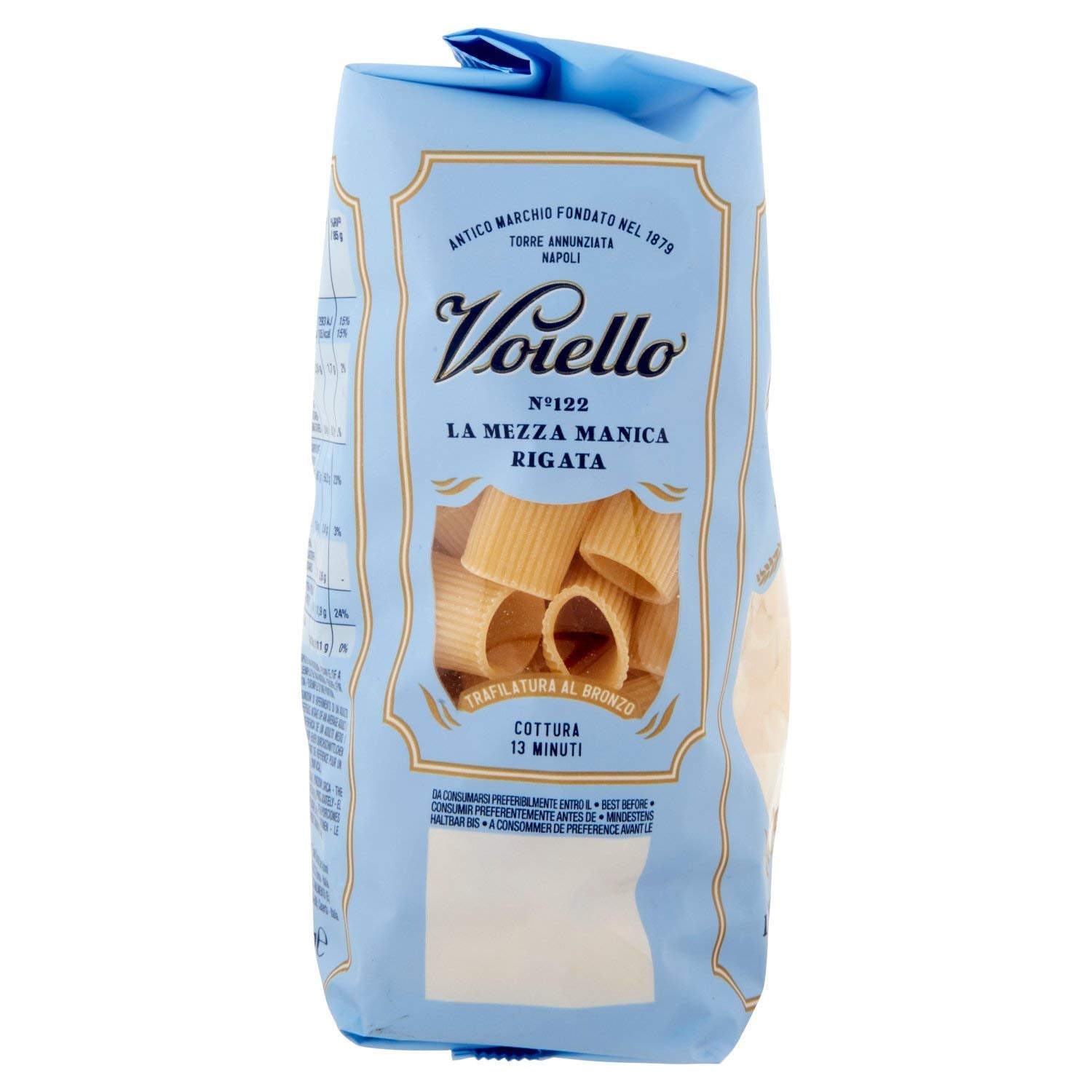 Streeppasta voor halve mouw 500g 500g