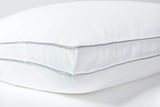 Kussen, Katoen, Percal, 50 X 70 Cm, Fijne Afwerking, Comfort, Percal, 100% Katoen, Hoge Kwaliteit, Zacht, Gemaakt in Frankrijk, Wit 73130220 Naty Shop Standaard Kussens