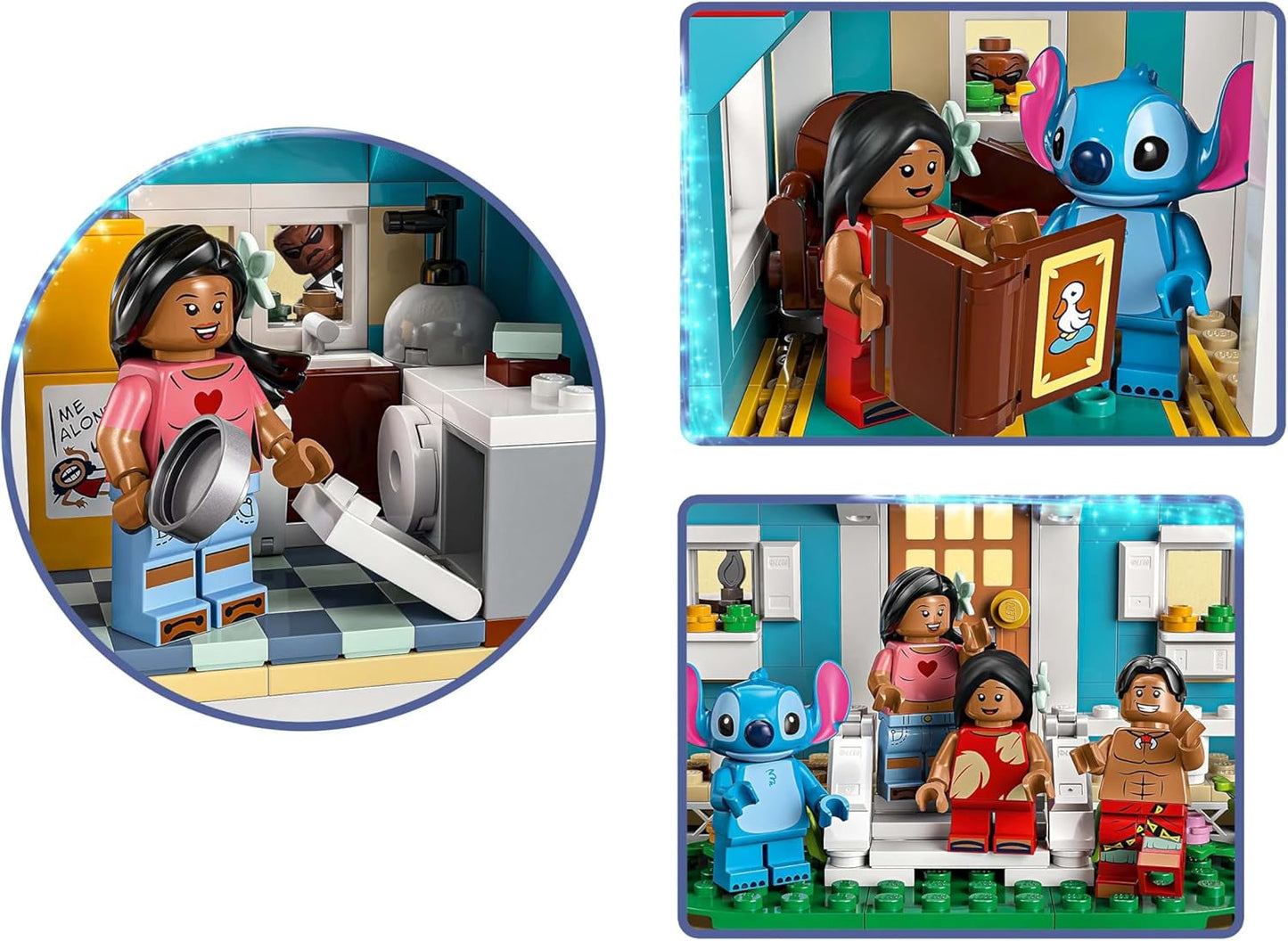 LEGO Ç€ Disney Strandhuis van "Lilo and Stitch" - Bouwspeelgoed met 6 kamers, observatorium, ruimteschip en 5 minifiguren - verjaardagscadeau voor meisjes en jongens vanaf 9 jaar en fans 43268 Besuche den LEGO-Store bouwsets