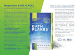 MRS 100% natuurlijke magnesiumchloridevlokken - ideaal badzout voor een voetenbad, vol bad en tegen magnesiumtekort - 4 Kg Douche en Bad Naty Shop