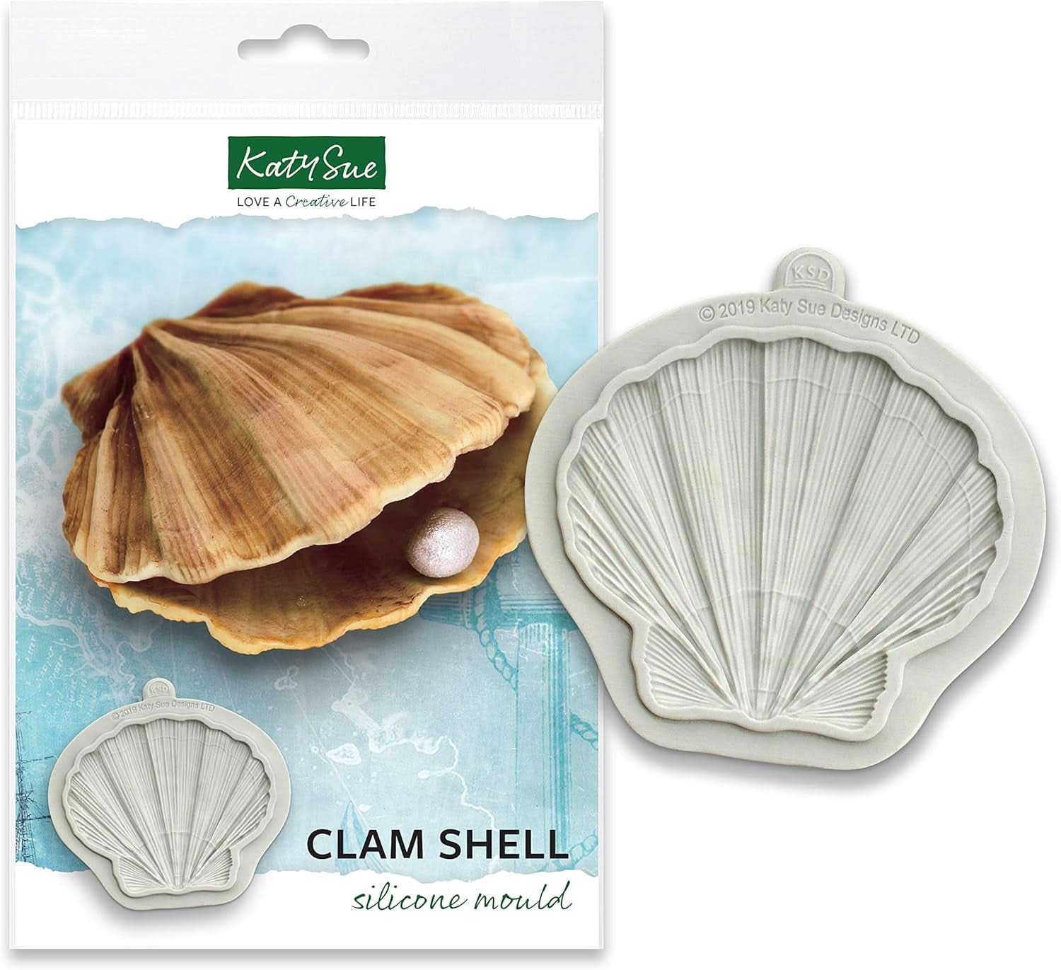 Katy Sue, Marine Decor siliconen mal - Naty Shop keuken Sint-jakobsschelp
