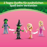 LEGO Wicked Glinda en Elphaba's slaapkamer - Poppenhuis met 2 mini Witches of Oz poppen, coole accessoires waaronder bloemen en outfits - Creatief speelgoed voor meisjes vanaf 8 jaar en fans - 75683 Bouwsets Besuche den LEGO-Store