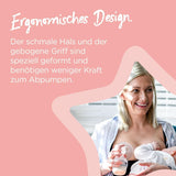 Tommee Tippee Made for Me Manuelle Einzel-Milchpumpe, Starke Saugkraft, Ergonomischer Griff, Tragbare Und Leise Milchpumpe, Samt Babyflasche Accessoires Voeding en borstvoeding Bebe Naty Shop