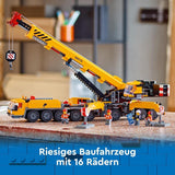 LEGO City Mobiele bouwkraan Bouwspeelgoed voor jongens en meisjes Creatief kindercadeau Lange uitschuifbare arm 4 bouwvakker minifiguren voor rollenspel 60409 Bouwsets Besuche in LEGO-Store