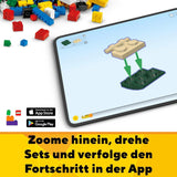 LEGO Creator 3In1 rolschaatsspeelgoed voor meisjes en jongens met miniskateboard en boombox, retro slaapkamerdecoratie, verjaardagscadeau voor 8 jaar oud 31148 Bouwsets