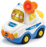 Vtech TUT TUT Baby Flitzer - Politie - Voor 1-5 jaar & TUT TUT Baby Flitzer - Brandweerwagen - Speelgoedauto met muziek, lichtknop, zinnen en interessante geluiden - Voor 1-5 jaar Babyspeelgoed Naty Shop