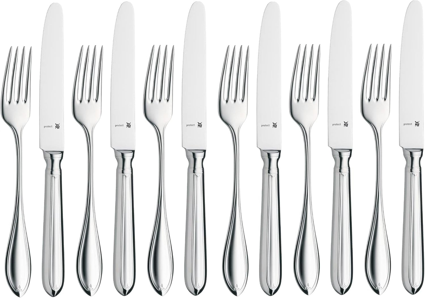 WMF Premiere, 12 stuks, voor 6 personen, bestek voor ontbijt Kitchen Naty Shop